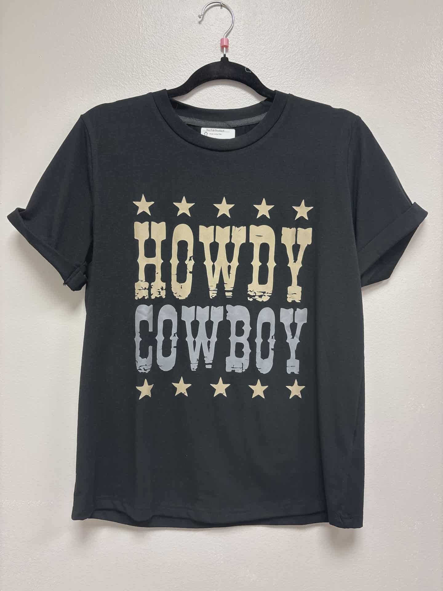 Howdy Cowboy Graphic Tee