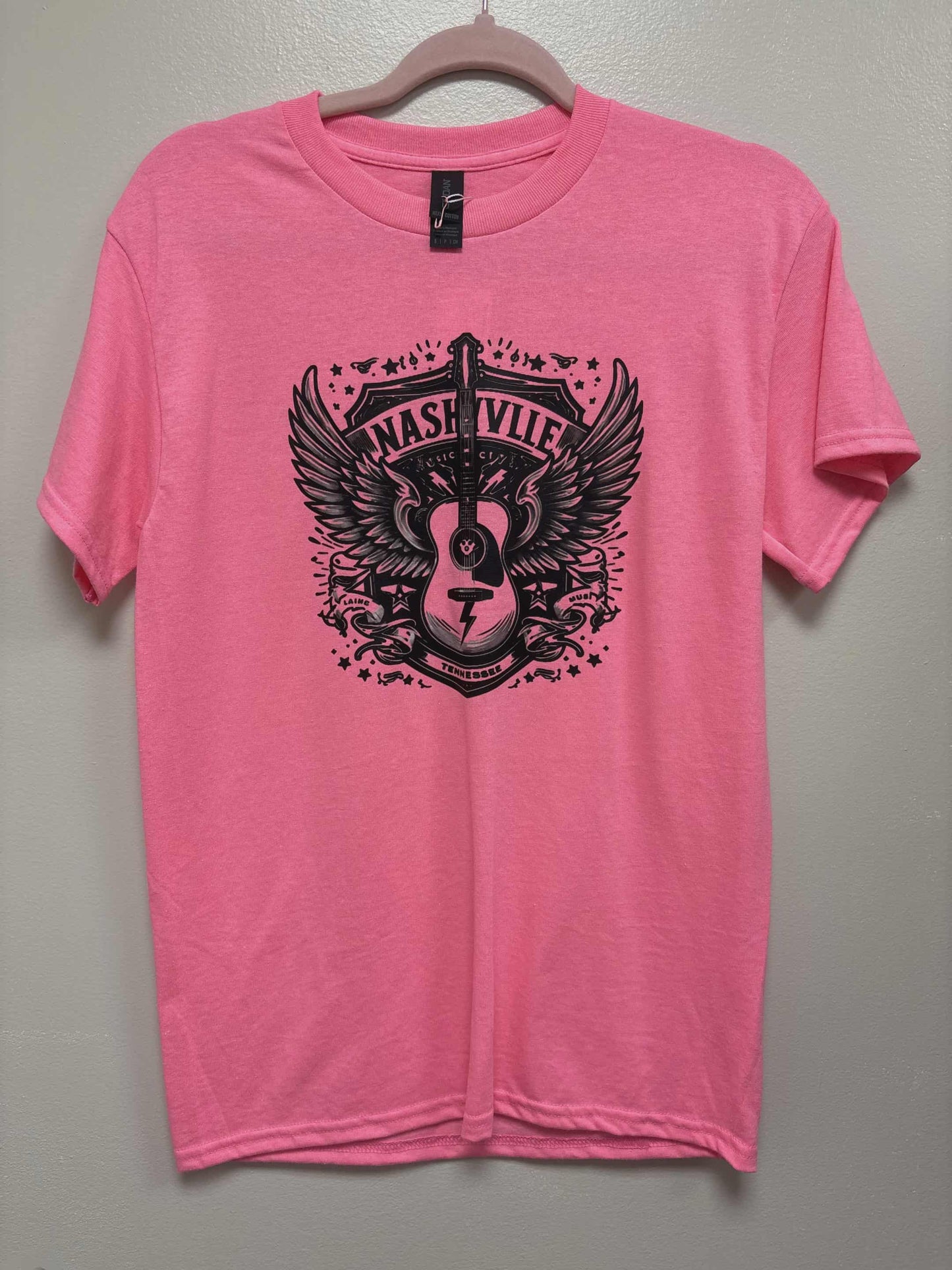 Pink Nashville Graphic Tee