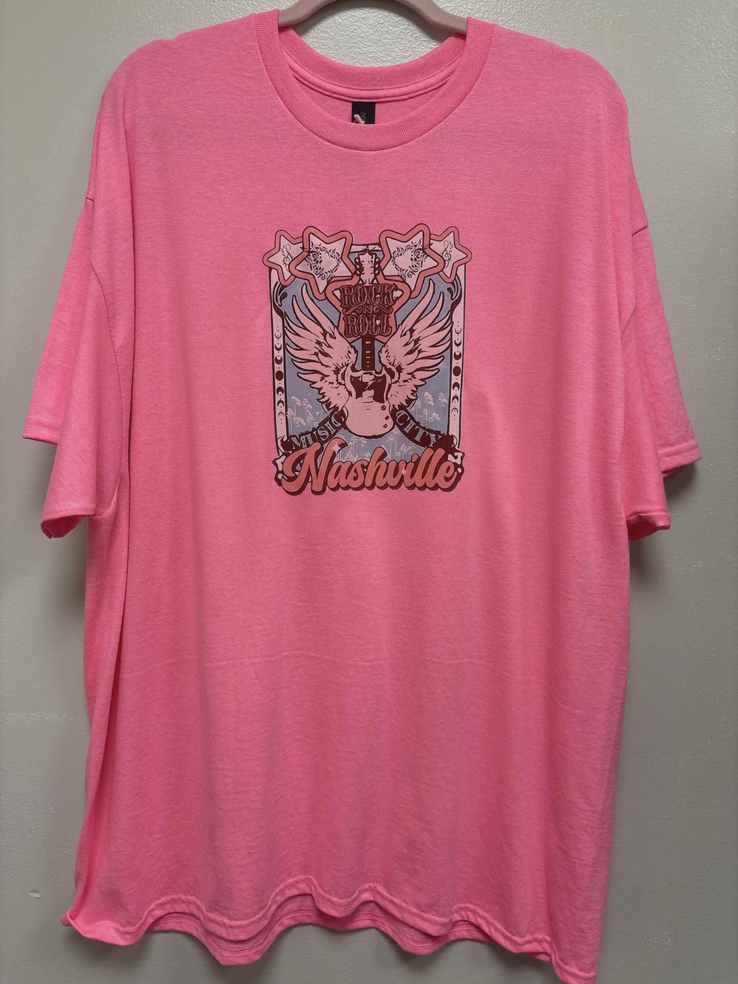 Pink Nashville Graphic Tee