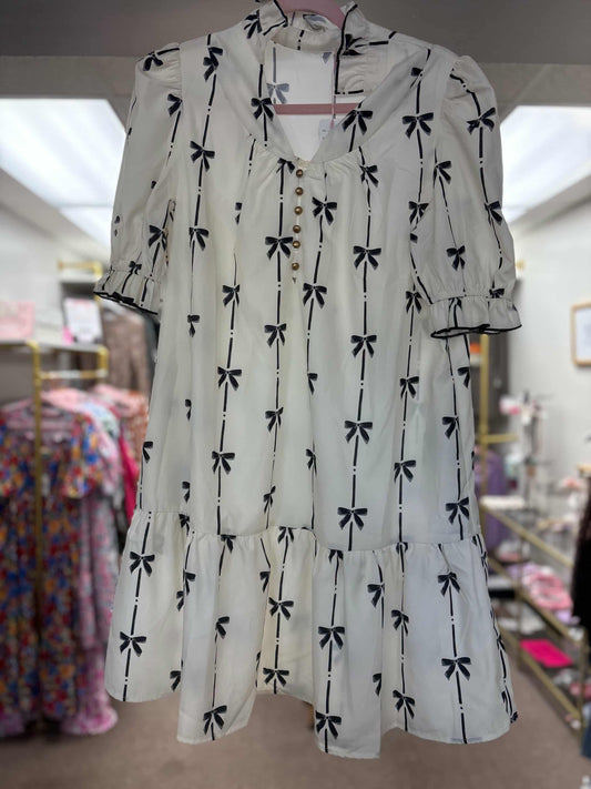 Black Bow Dress