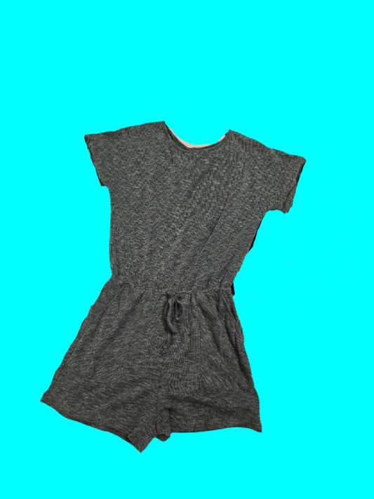 Gray shorts romper