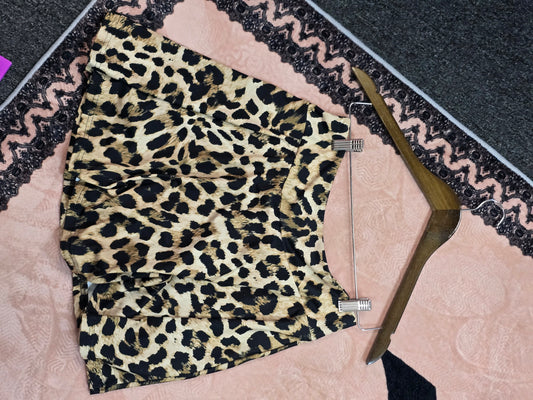 Julia Rose Leopard Skort