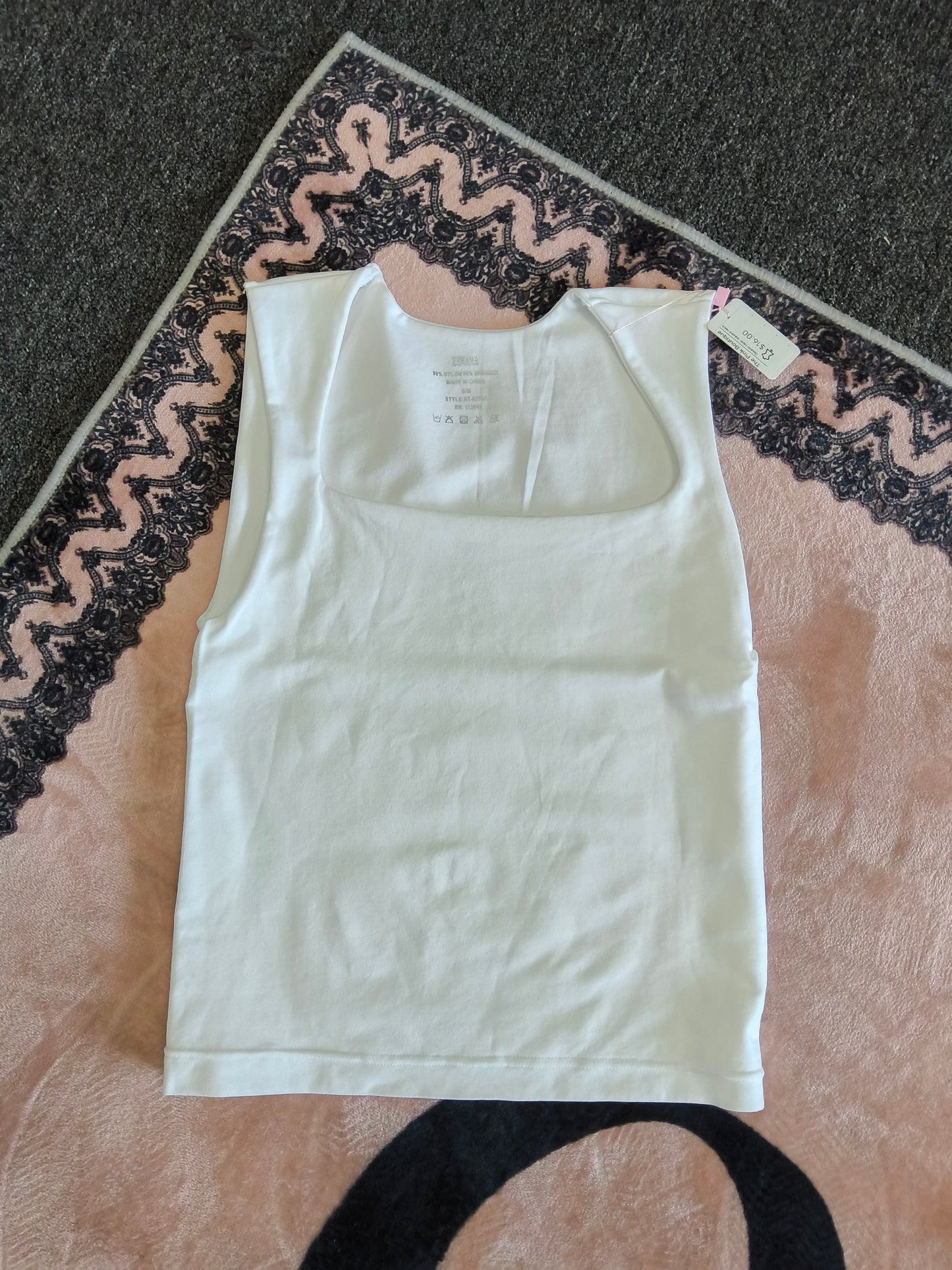 Square neck tank