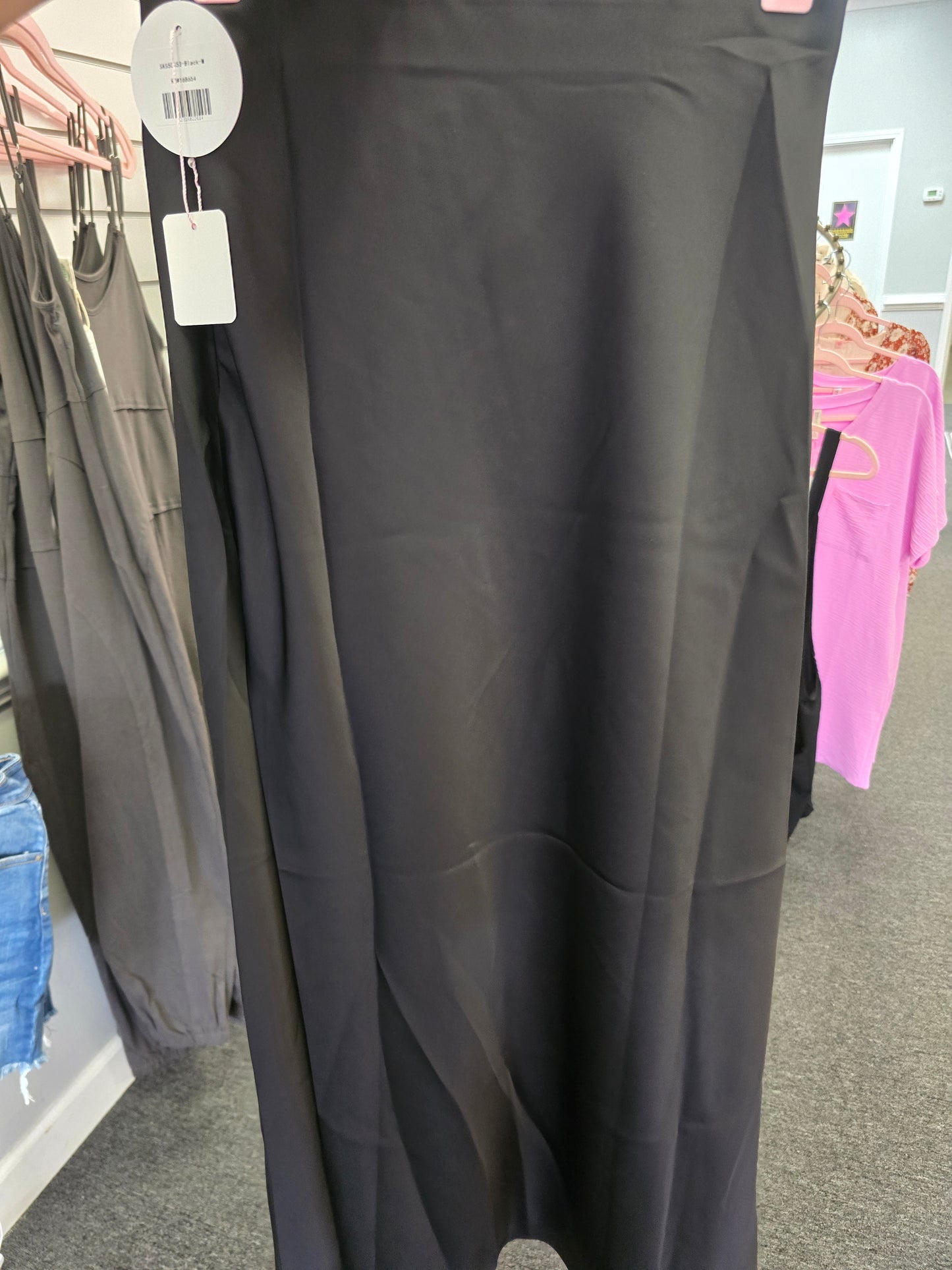 Satin Maxi Skirt