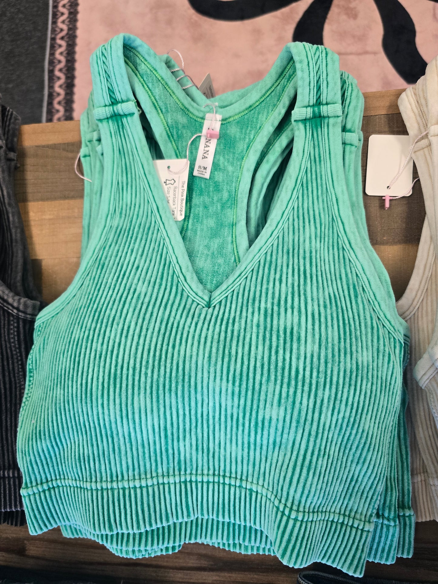 Racerback Tank Top Padded (removable)